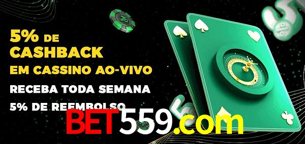 Promoções do cassino ao Vivo bet559.com